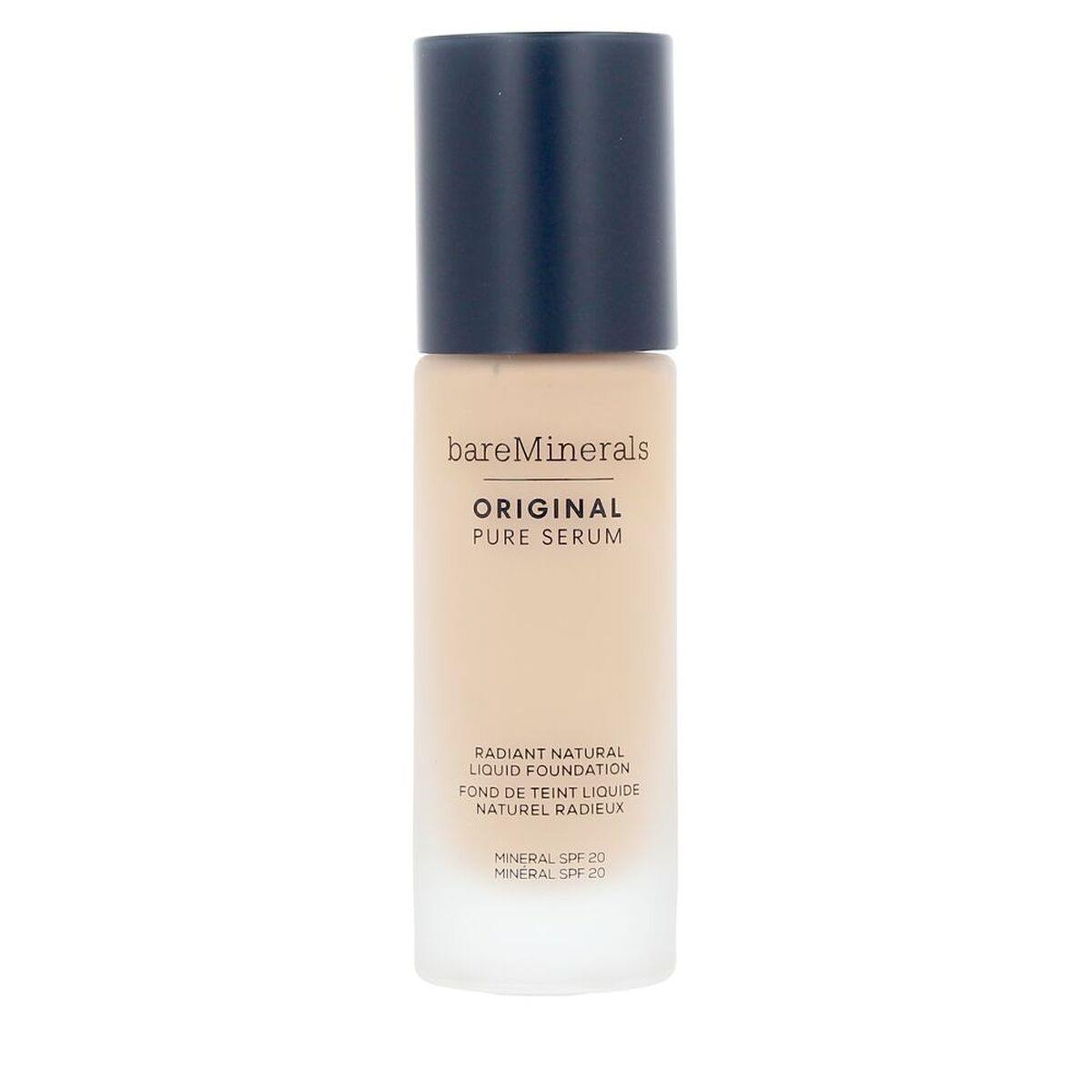 Flydende Make Up Base bareMinerals ORIGINAL PURE SERUM Light Warm 2,5 Spf 20 30 ml serumflaske