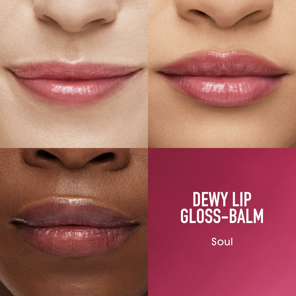 Læbestift bareMinerals DEWY LIP Purple Soul 2,3 g 2,3 g makeup-emballage