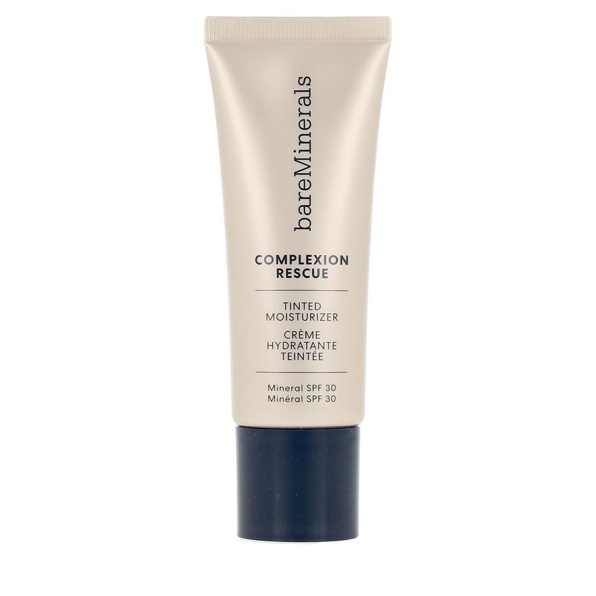 Fugtgivende creme med farve bareMinerals COMPLEXION RESCUE Nº 05-Natural Pecan Spf 30 35 ml hudplejeemballage