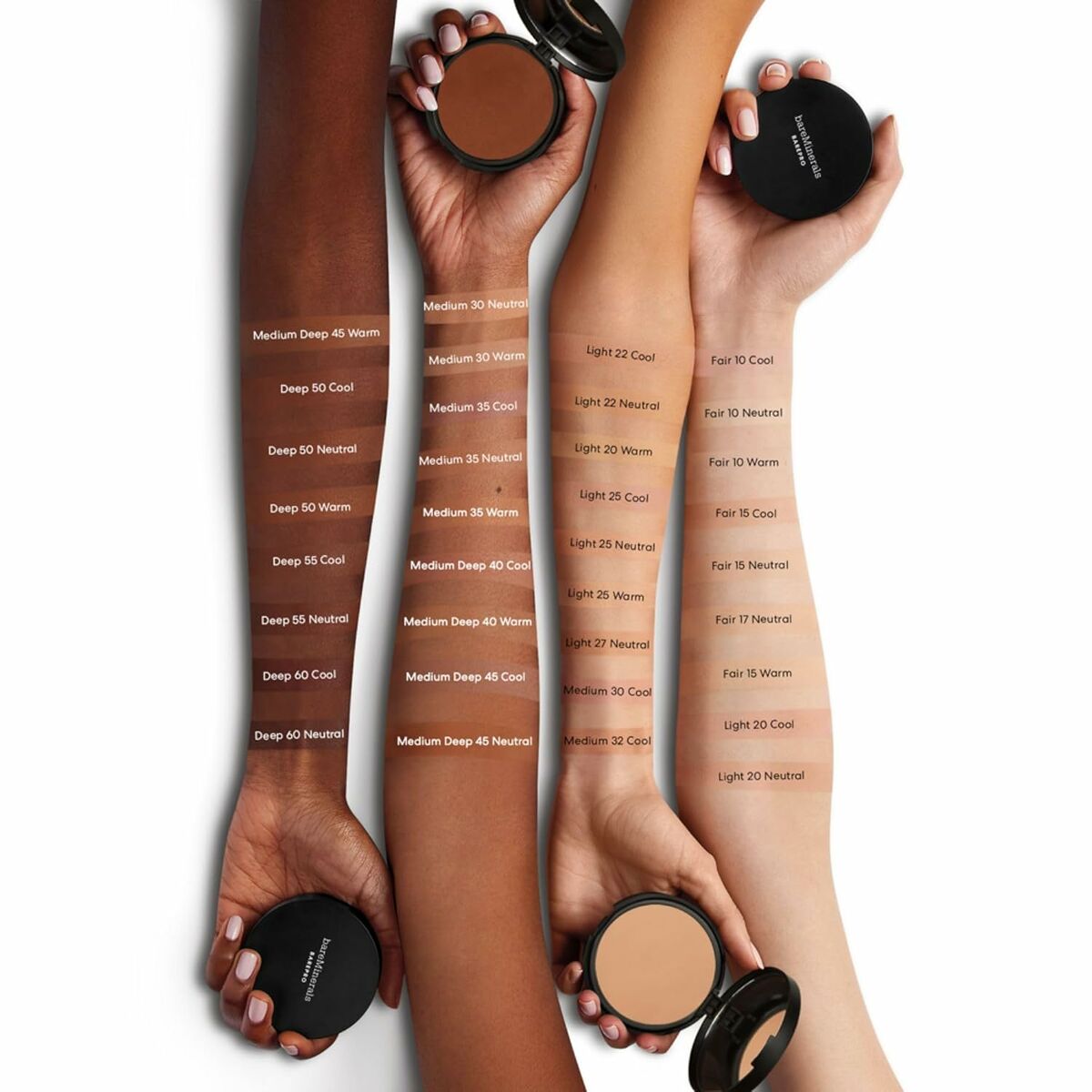 Powder Make-up Base bareMinerals BAREPRO Nº 30-Cool 8 g makeup emballage