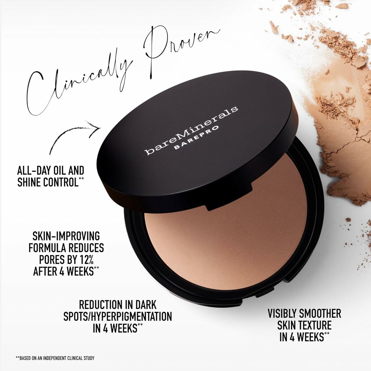 Powder Make-up Base bareMinerals BAREPRO Nº 30-Cool 8 g makeup emballage