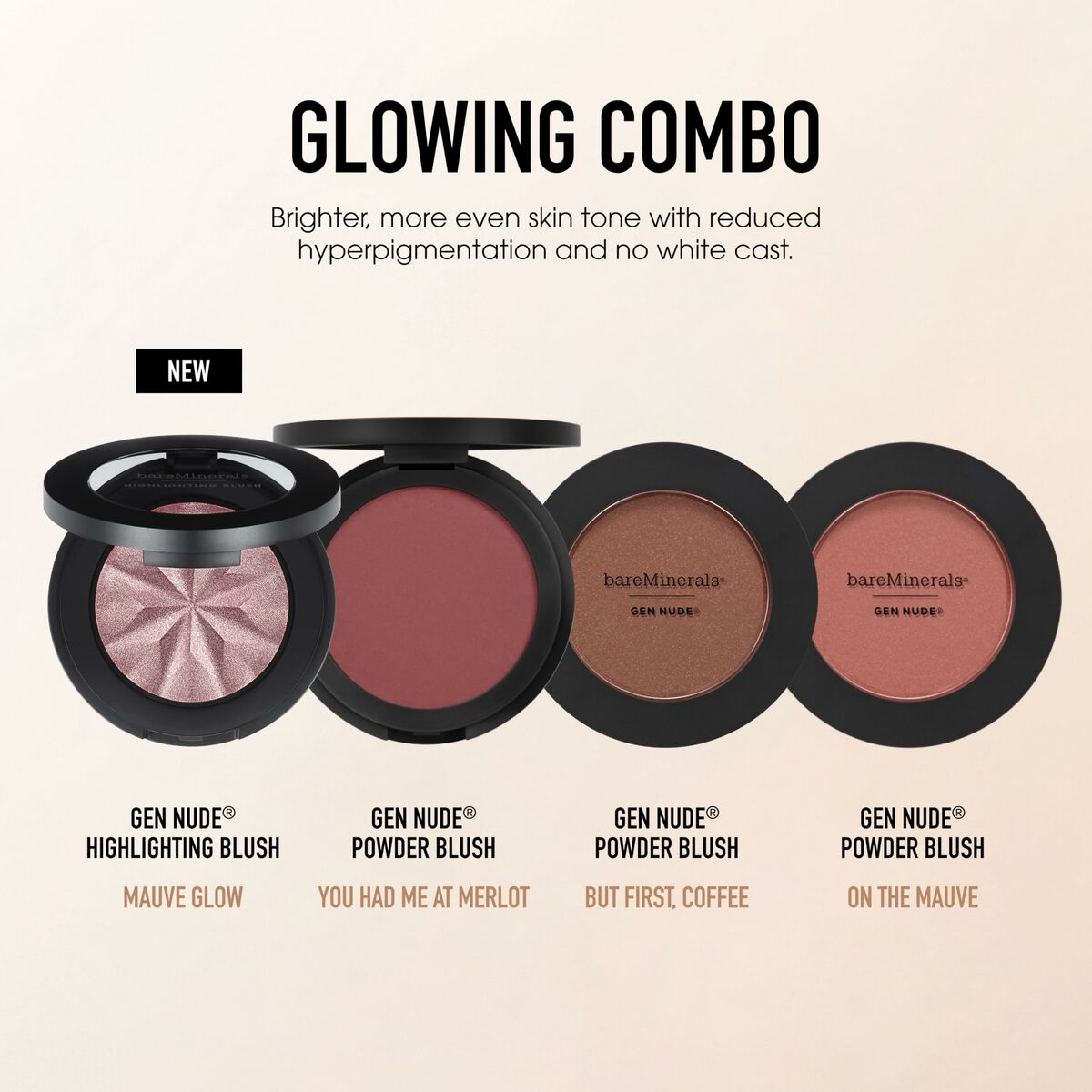 Make-up sæt bareMinerals GEN NUDE produktemballage