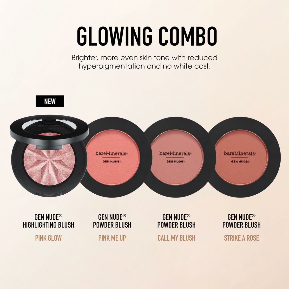 Make-up sæt bareMinerals GEN NUDE produktemballage