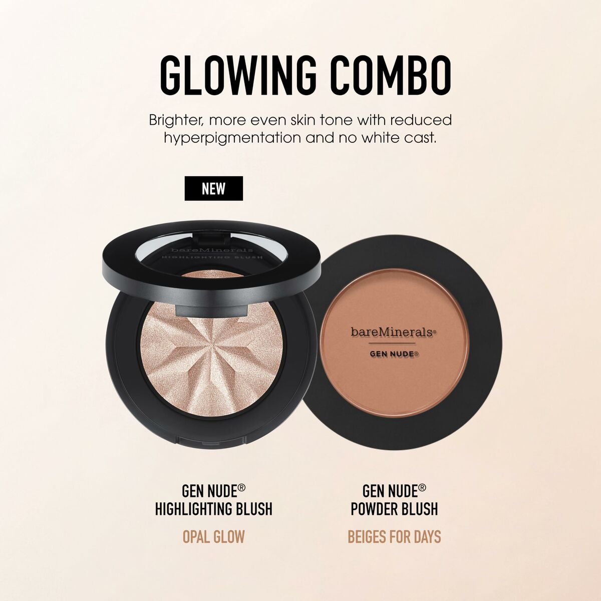 Make-up sæt bareMinerals GEN NUDE produktemballage