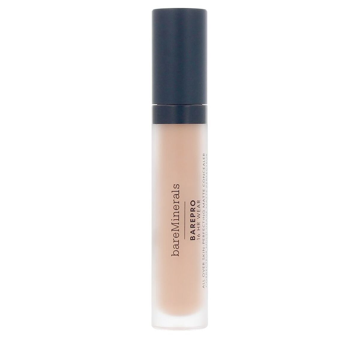 Ansigtskorrektor bareMinerals BAREPRO Medium dyb 450 cool Spf 25 7,5 ml produktemballage 7,5 ml