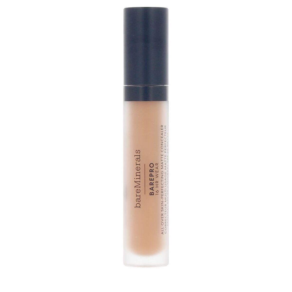 Ansigtskorrektor bareMinerals BAREPRO Medium Deep 450 Neutral Spf 25 7,5 ml produktemballage 7,5 ml