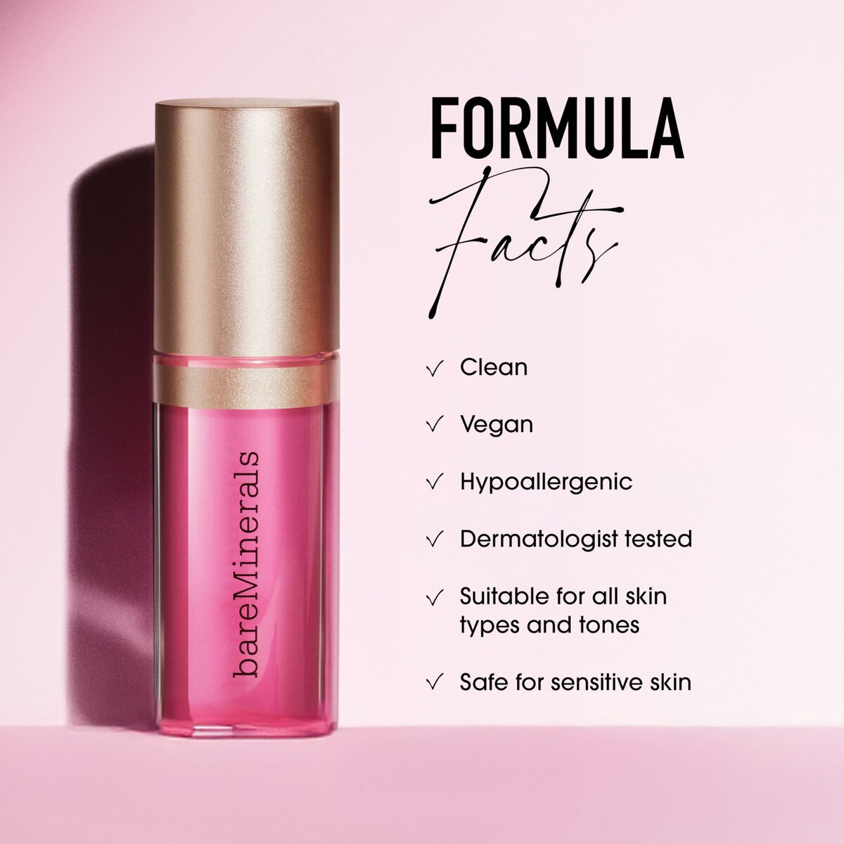 Lipgloss bareMinerals NOURISHING 3,8 ml 3,8 ml produktemballage