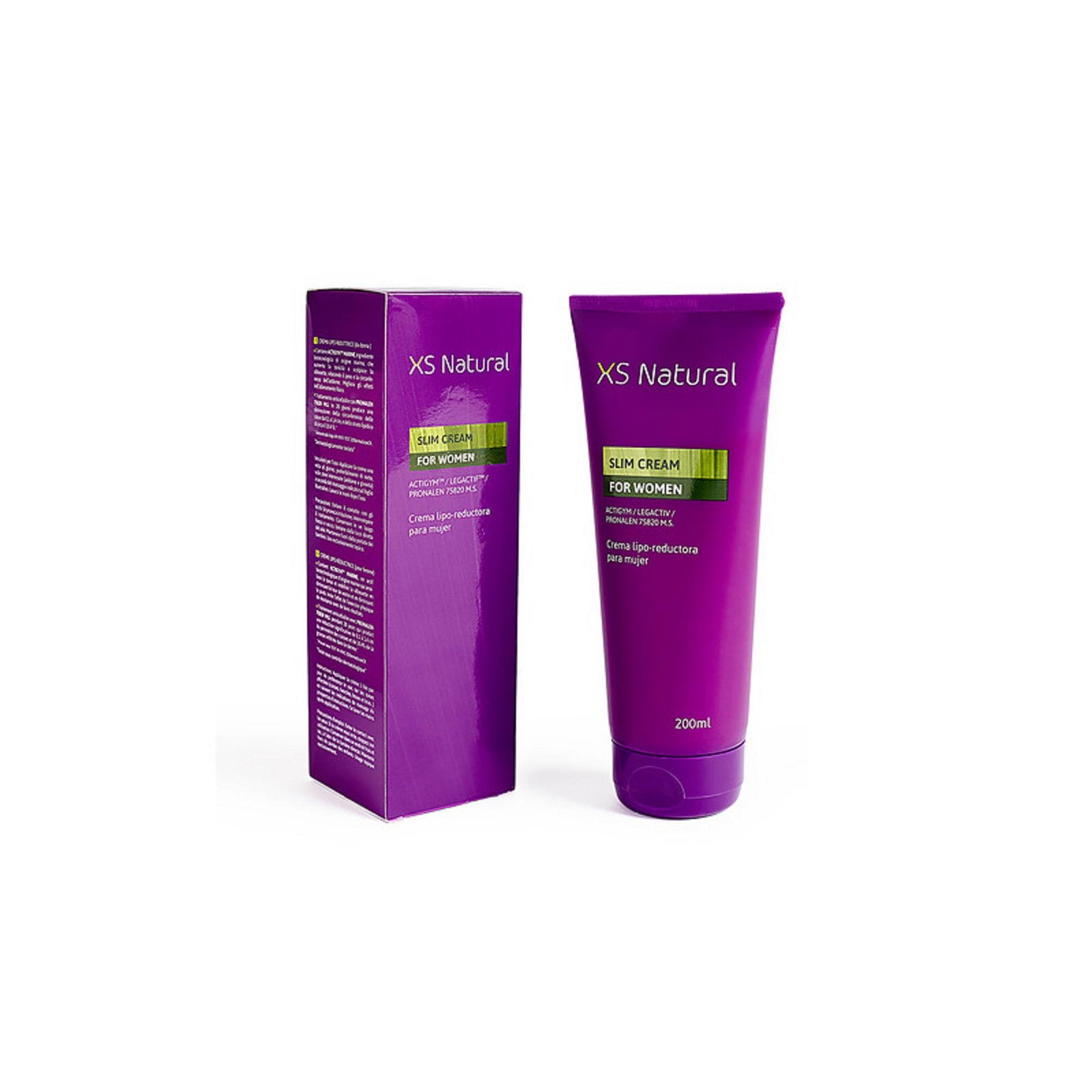 XS Natural, Slim, Anti-Cellulite & Slimming, Local Treatment Cream, 200 ml