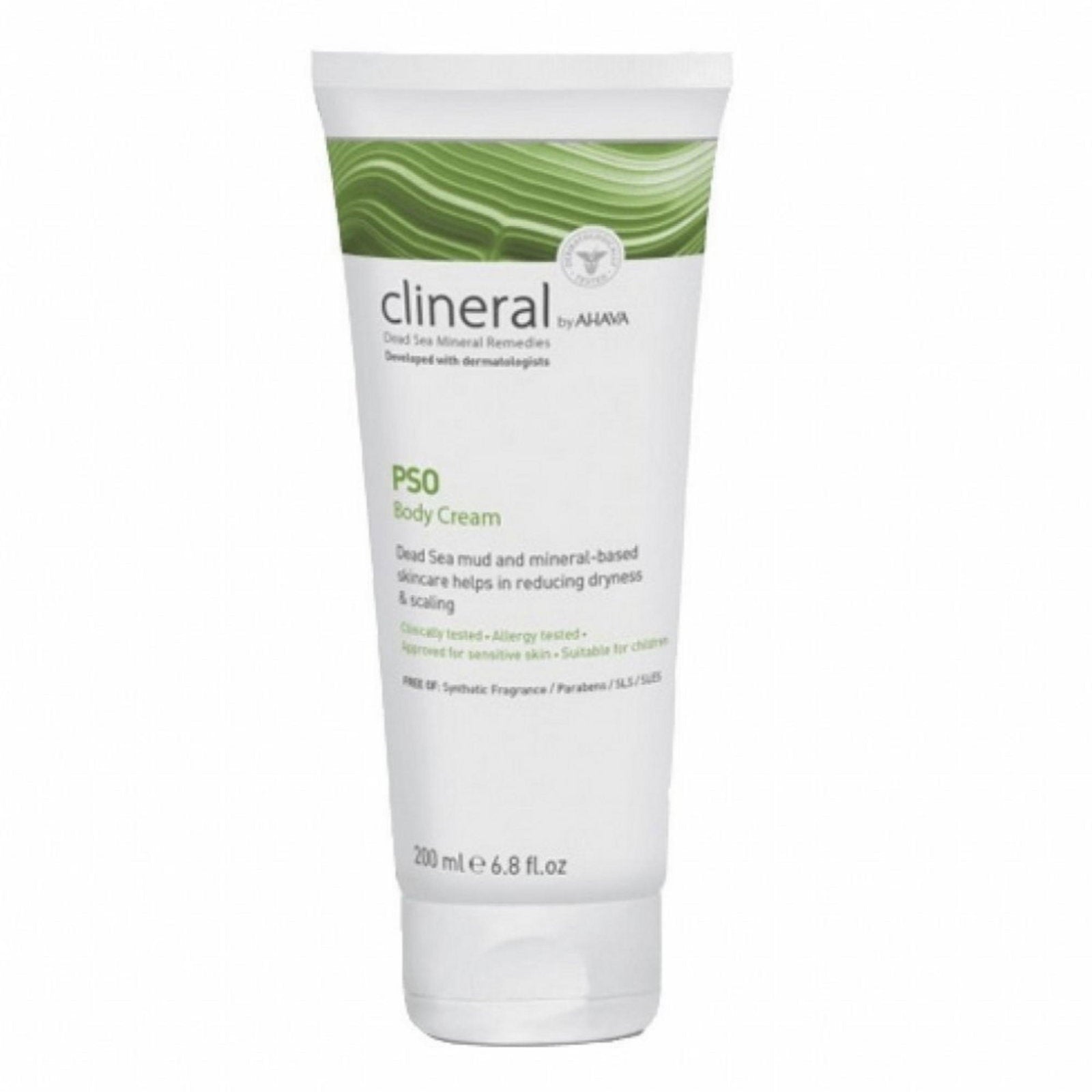 Ahava, Clineral Pso, Dead Sea minerals, Calming & Cooling, Body Cream, Body, 200 ml