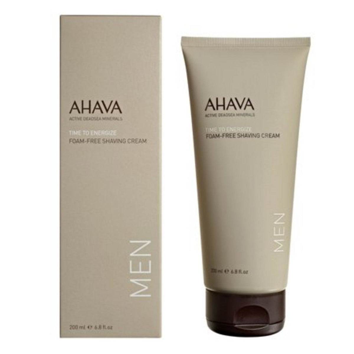 Ahava, Time to Energize, Softening, Shaving Cream, 200 ml