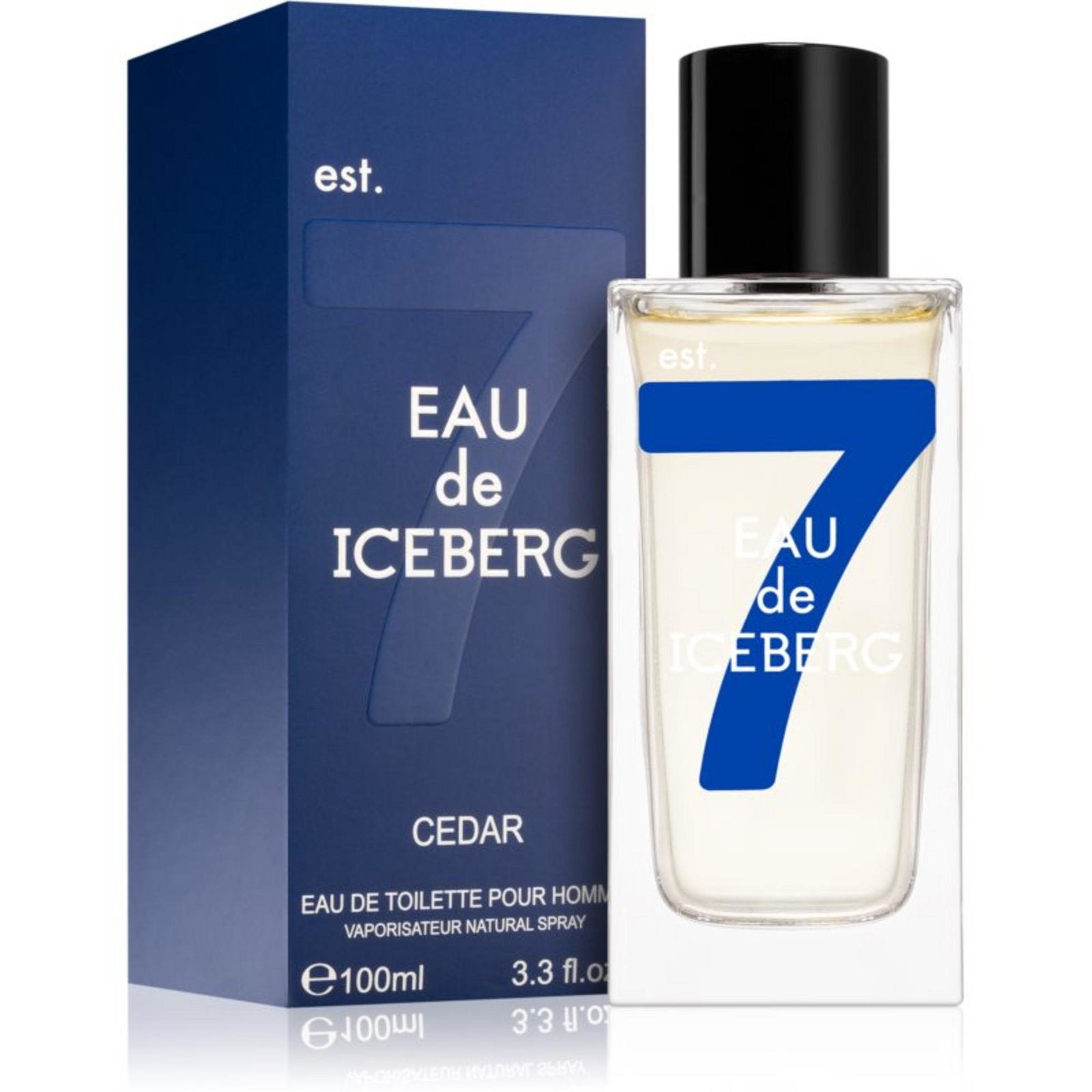 Iceberg, Eau De Iceberg Cedar, Eau De Toilette, For Men, 100 ml