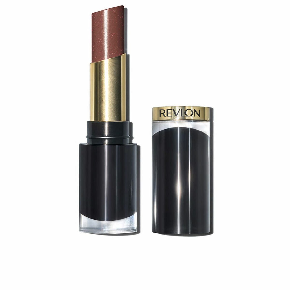 Læbepomade Revlon Super Lustrous Glass Shine Nº 008 Romrosin Nº 008-Rum Rosin 4,2 ml hudplejeemballage 4,2 ml