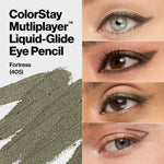 Øjenblyant Revlon COLORSTAY Nº 405-FORTRESS (1 enhed) produktemballage