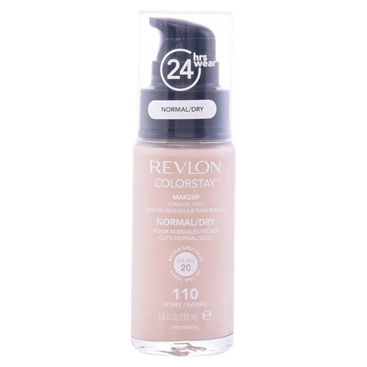 Fluid Foundation Make-up Colorstay Revlon -04 30 ml makeup emballage