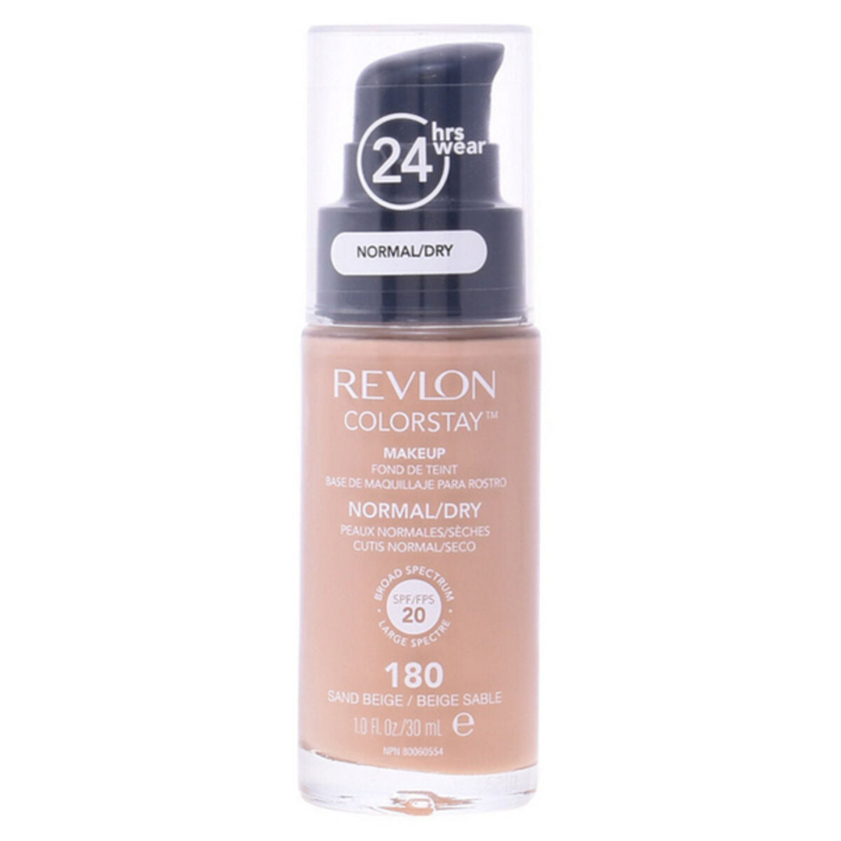 Fluid Foundation Make-up Colorstay Revlon -04 30 ml makeup emballage