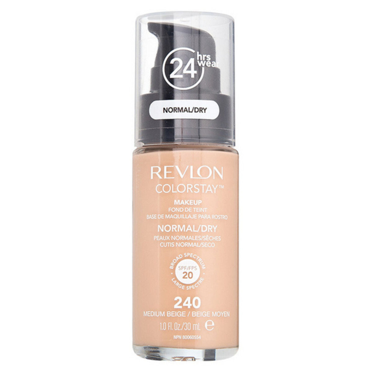 Fluid Foundation Make-up Colorstay Revlon -04 30 ml makeup emballage