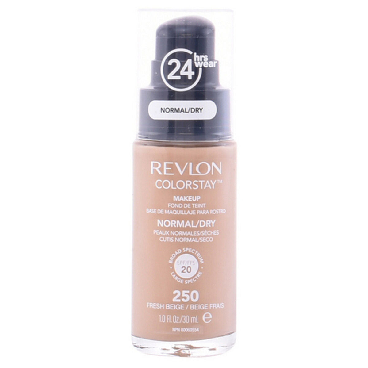 Fluid Foundation Make-up Colorstay Revlon -04 30 ml makeup emballage
