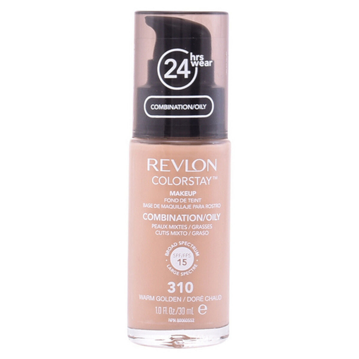 Fluid Foundation Make-up Colorstay Revlon (30 ml) makeup-emballage
