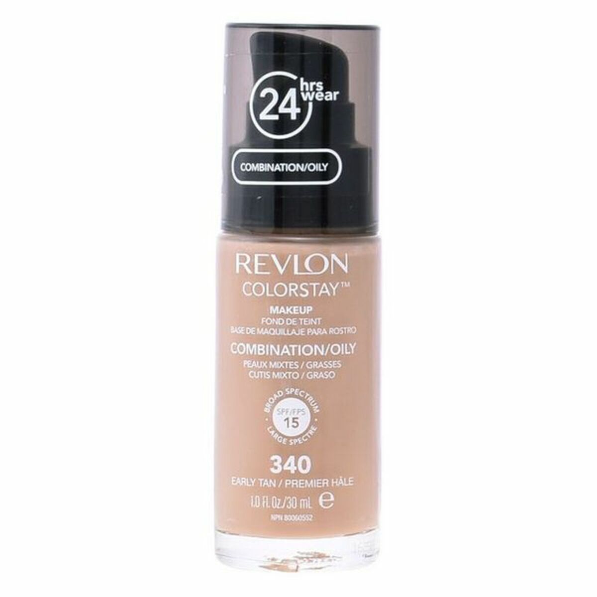 Fluid Foundation Make-up Revlon Foundation Makeup Nº 370-Toast 30 ml makeup emballage