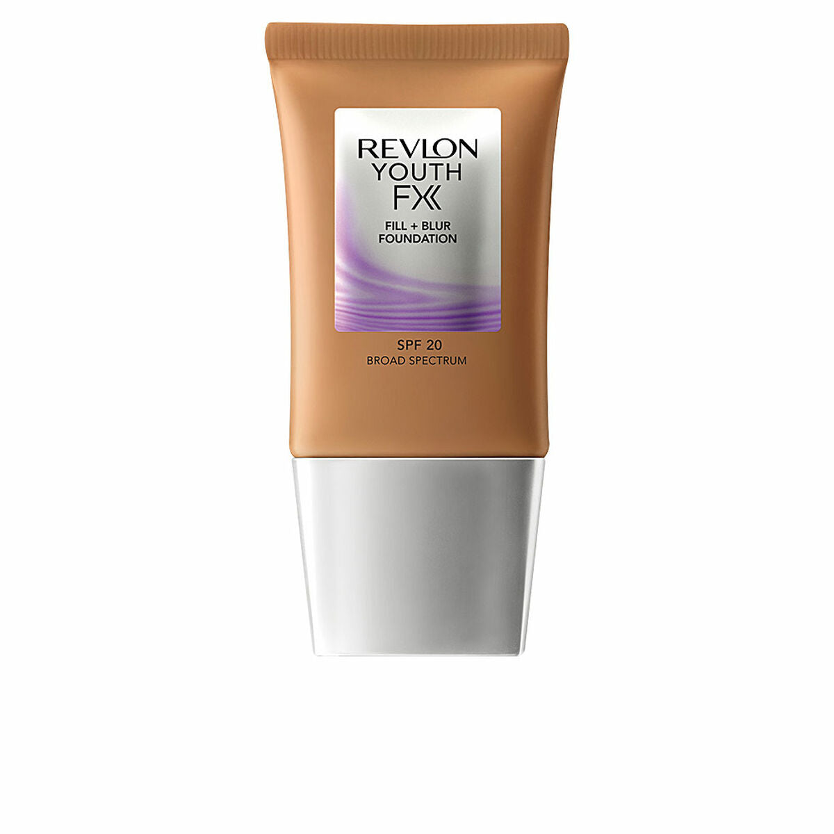 Flydende Make Up Base YouthFX Fill Revlon SPF 20 (30 ml) produktemballage