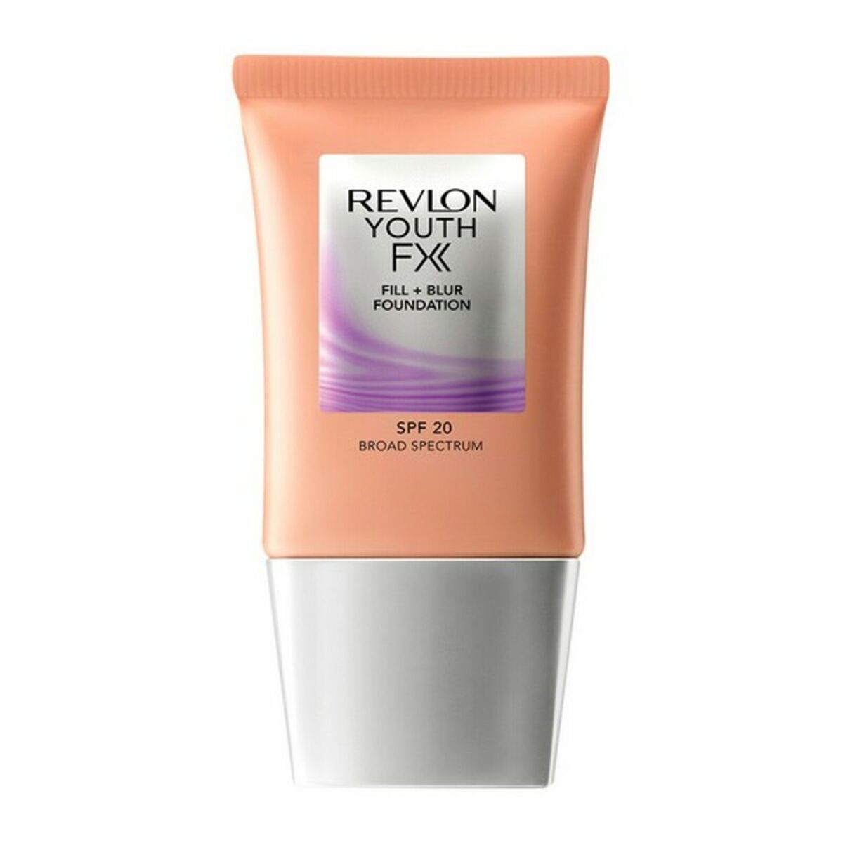 Flydende Make Up Base YouthFX Fill Revlon SPF 20 (30 ml) produktemballage