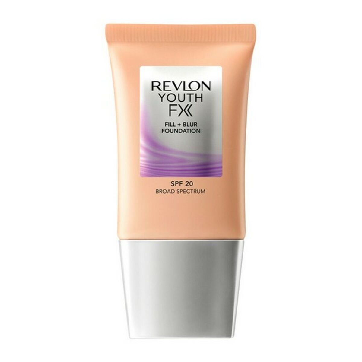 Flydende Make Up Base YouthFX Fill Revlon SPF 20 (30 ml) produktemballage
