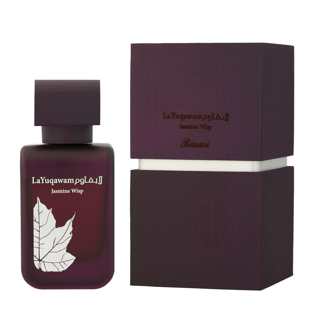 Dameparfume Rasasi LA YUQAWAM JASMINE WISP til kvinder produktemballage