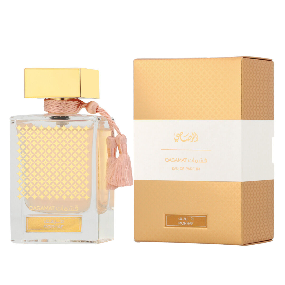 Unisex Parfume Rasasi Qasamat Morhaf produktemballage