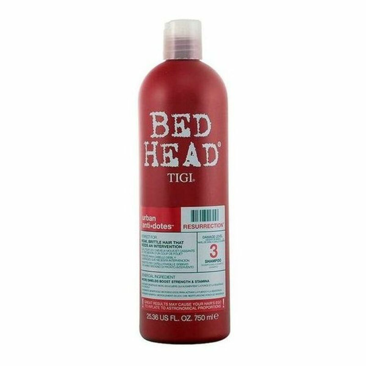 Revitaliserende Shampoo Tigi Bed Head 750 ml shampooflaske