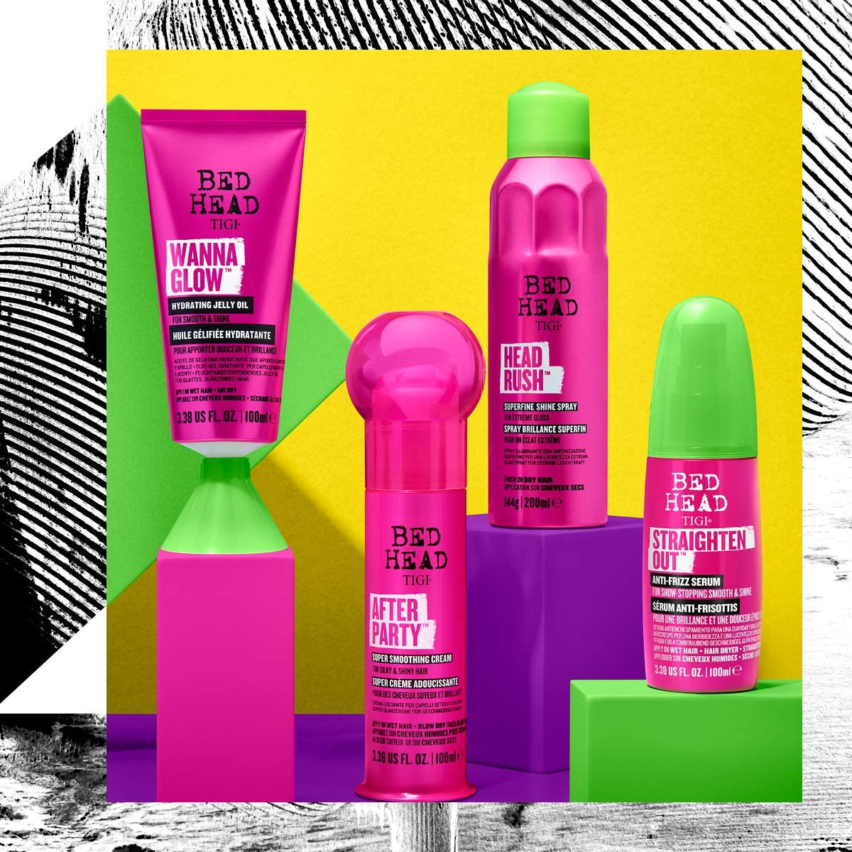 Spray Tigi Bed Head 200 ml produktemballage