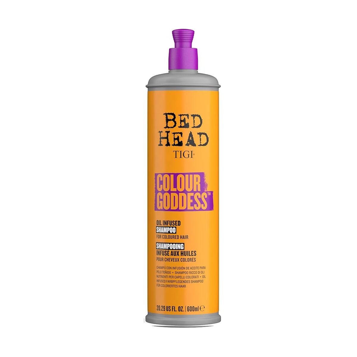 Shampoo Tigi Bh 21 Color Goddess 600 ml til kvinder shampooflaske