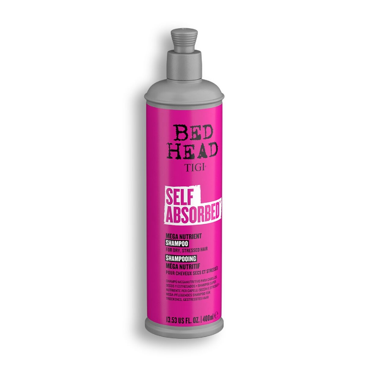 Shampoo Tigi Selvabsorberende 400 ml shampooflaske