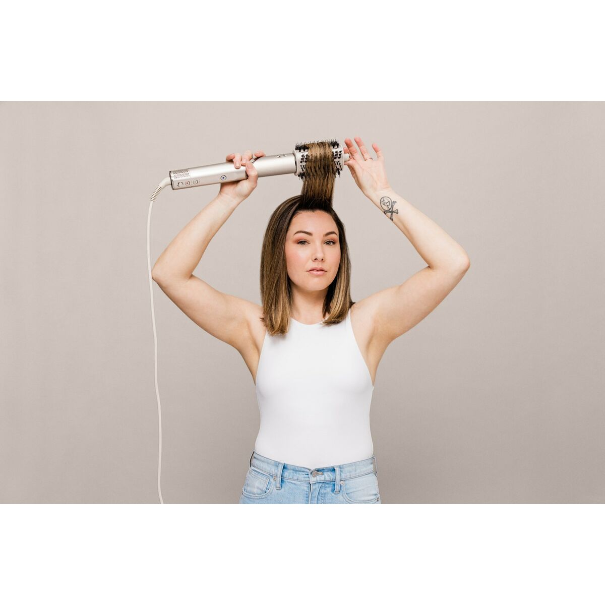 Hårtørrer Shark HD424SLEU Champagne 1400 W produktemballage