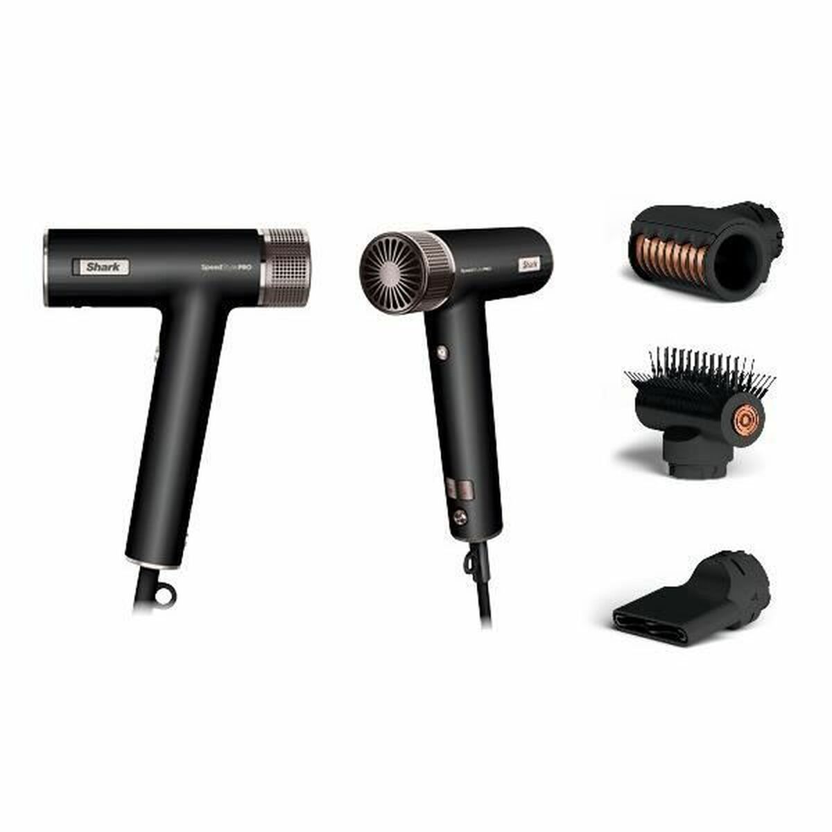 Hårtørrer Shark Black produktemballage