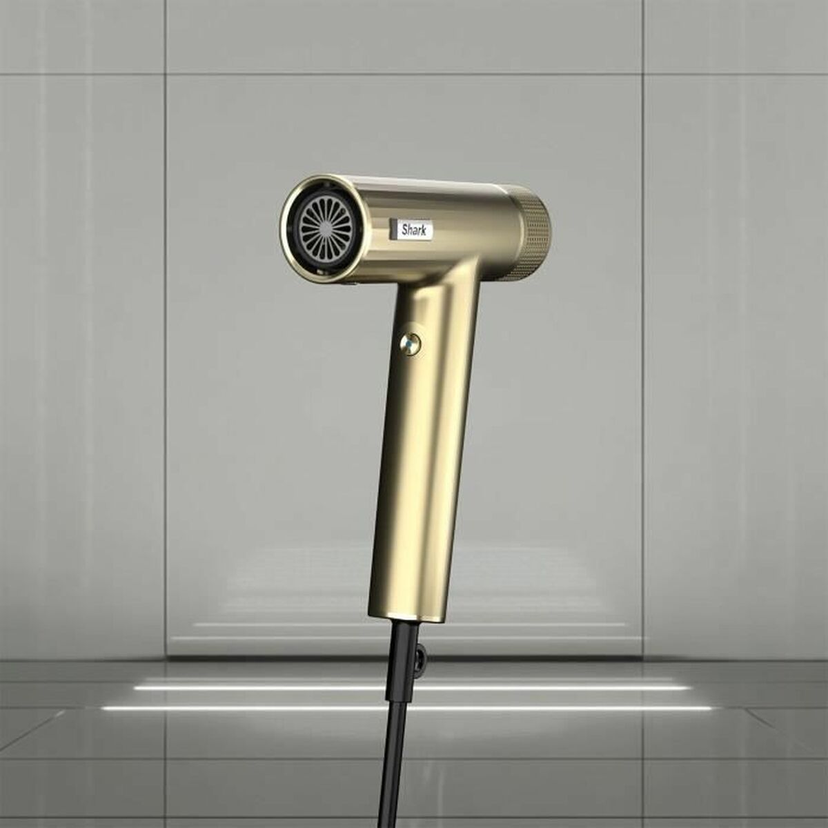 Hårtørrer Shark produktemballage