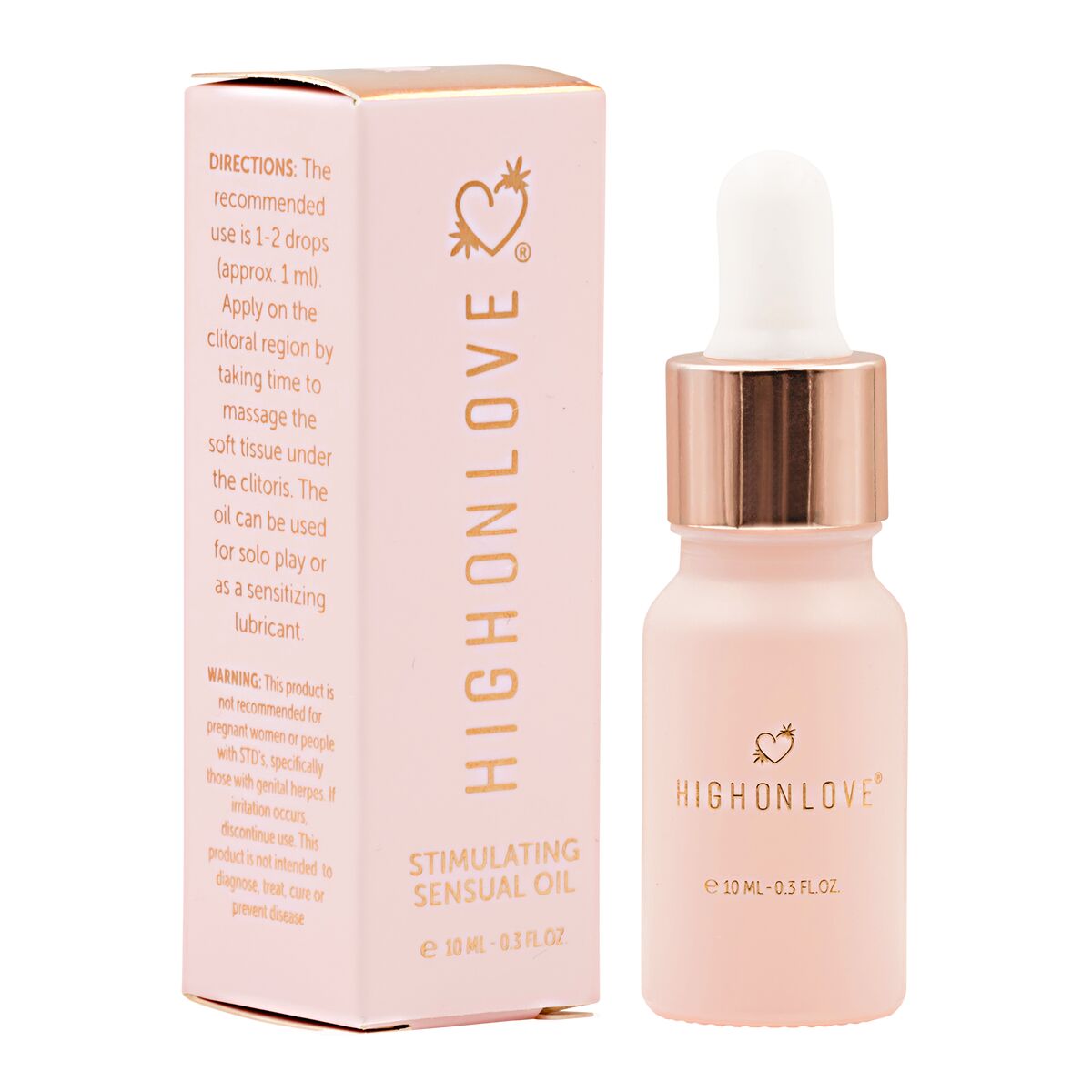 Lip Balm Highonlove til kvinder hudplejeemballage
