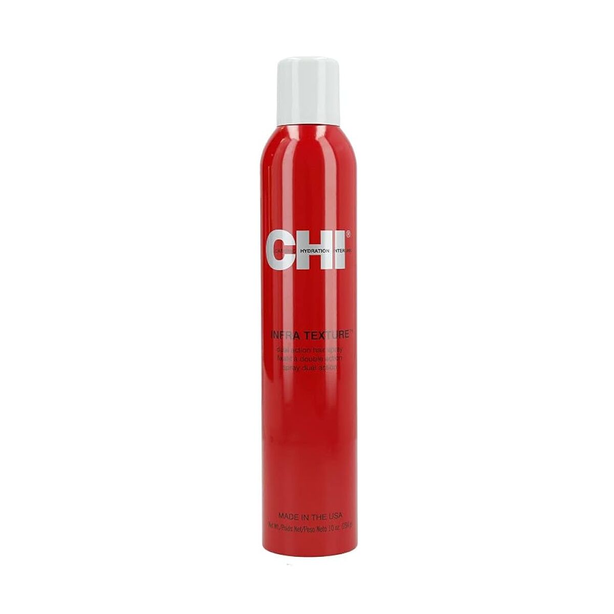 Hårspray Farouk Chi Infra Texture Dual Action 77 ml produktemballage