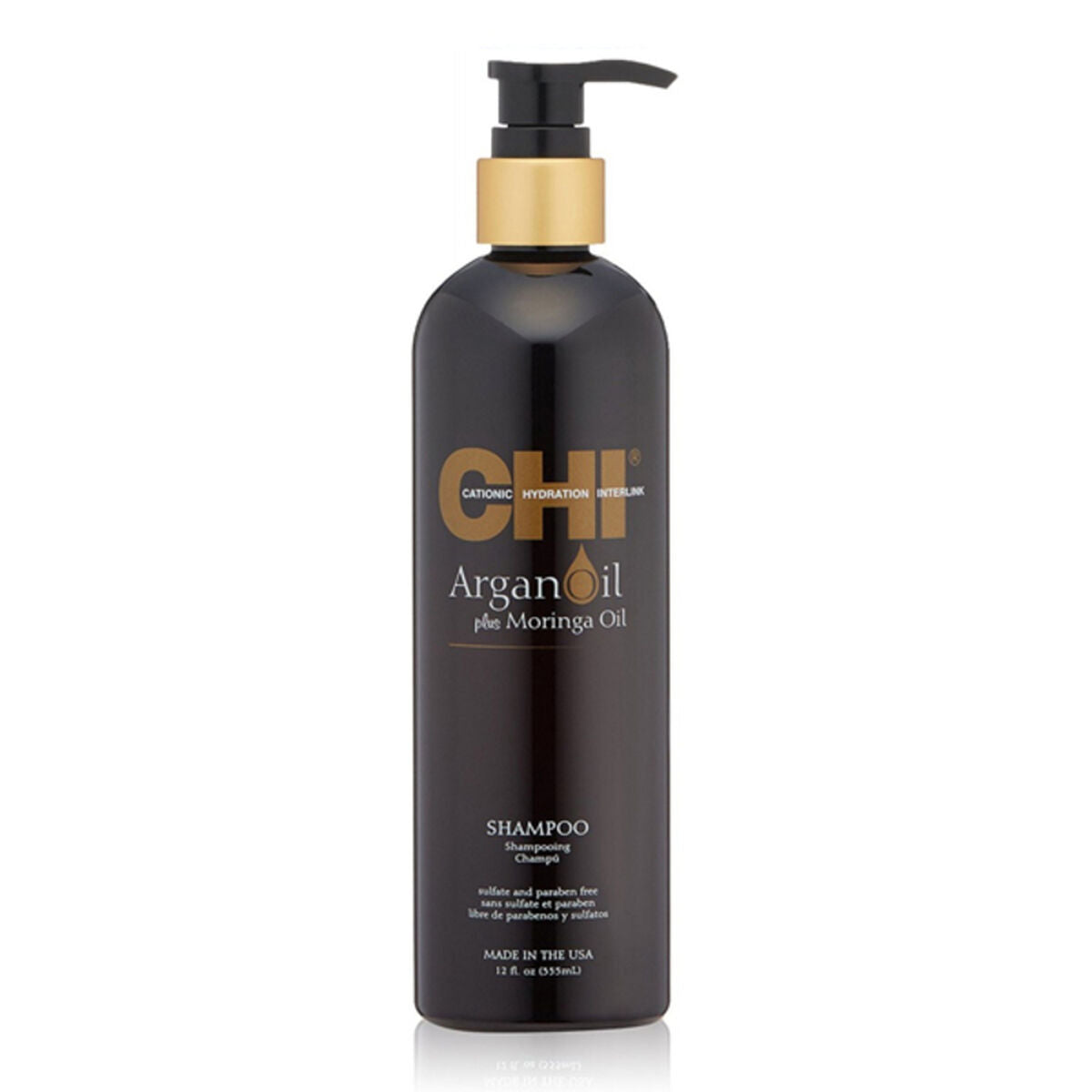 Nærende Shampoo Farouk Chi Argan Oil 355 ml shampooflaske