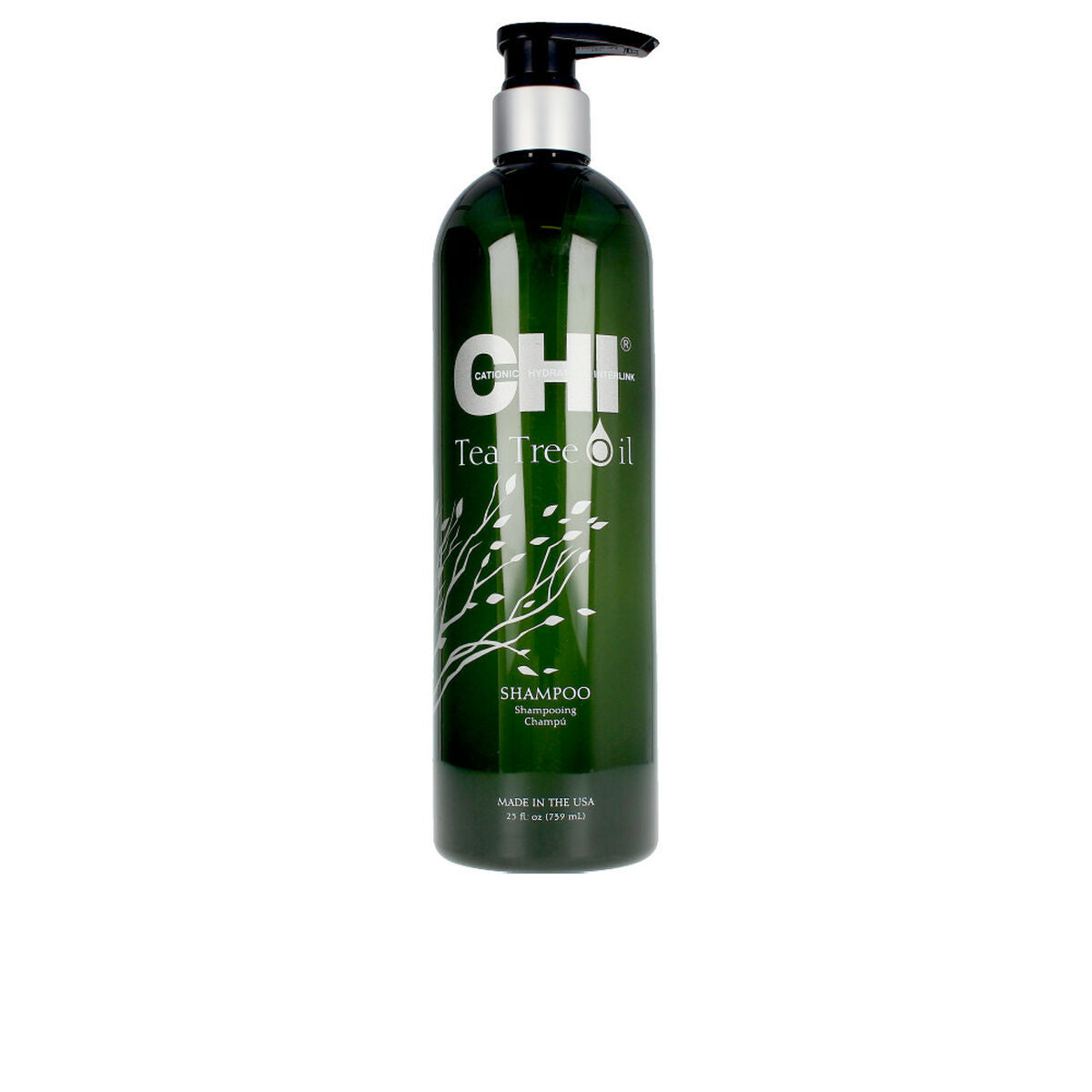 Fugtgivende Shampoo Chi Tea Tree Oil Farouk shampooflaske