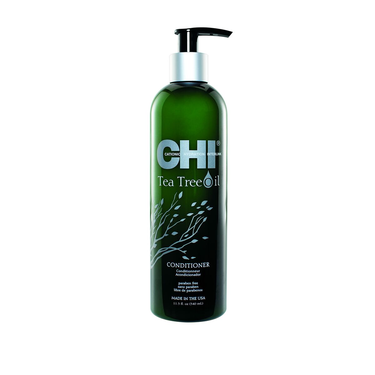 Balsam Farouk Chi Tea Tree Oil 340 ml til kvinder balsam flaske