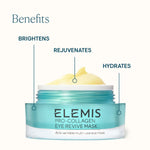 Anti-rynke maske til øjenområdet Elemis Eye Revive Mask 15 ml til kvinder maske emballage