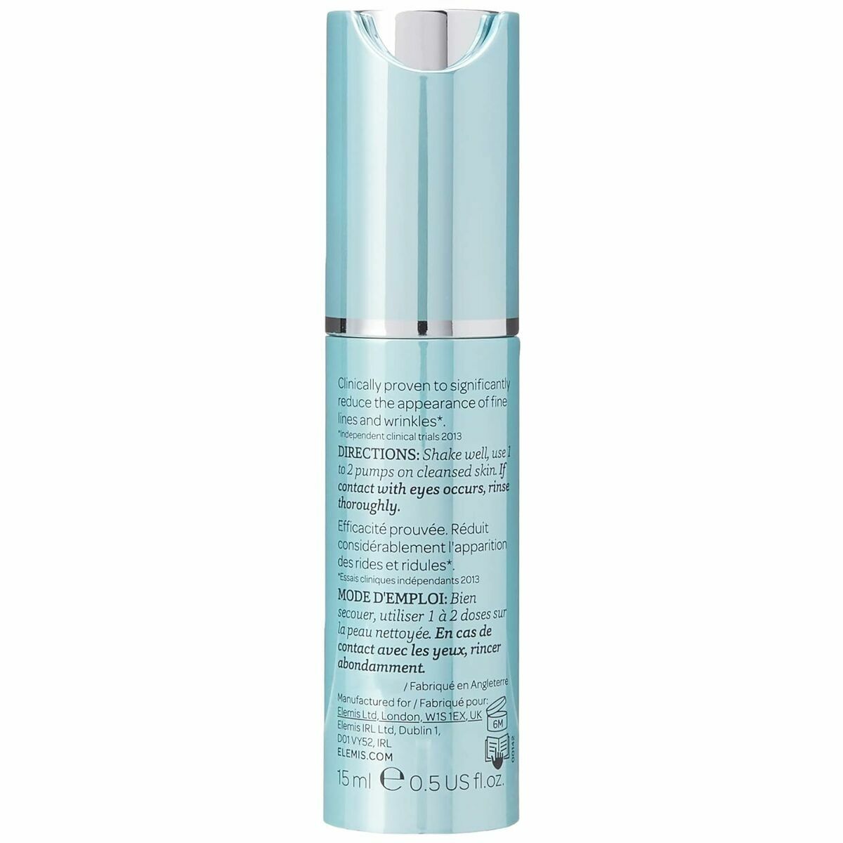 Dagcreme Elemis PRO-COLLAGEN 15 ml til kvinder hudpleje emballage