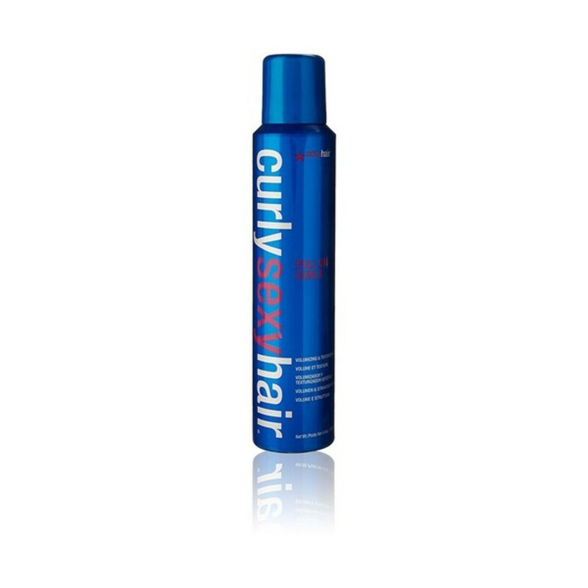 Fast Hold Hair Styling Krøllet Sexet Hår Sexet Hår Krøllet Sexyhair (125 ml) 125 ml produktemballage