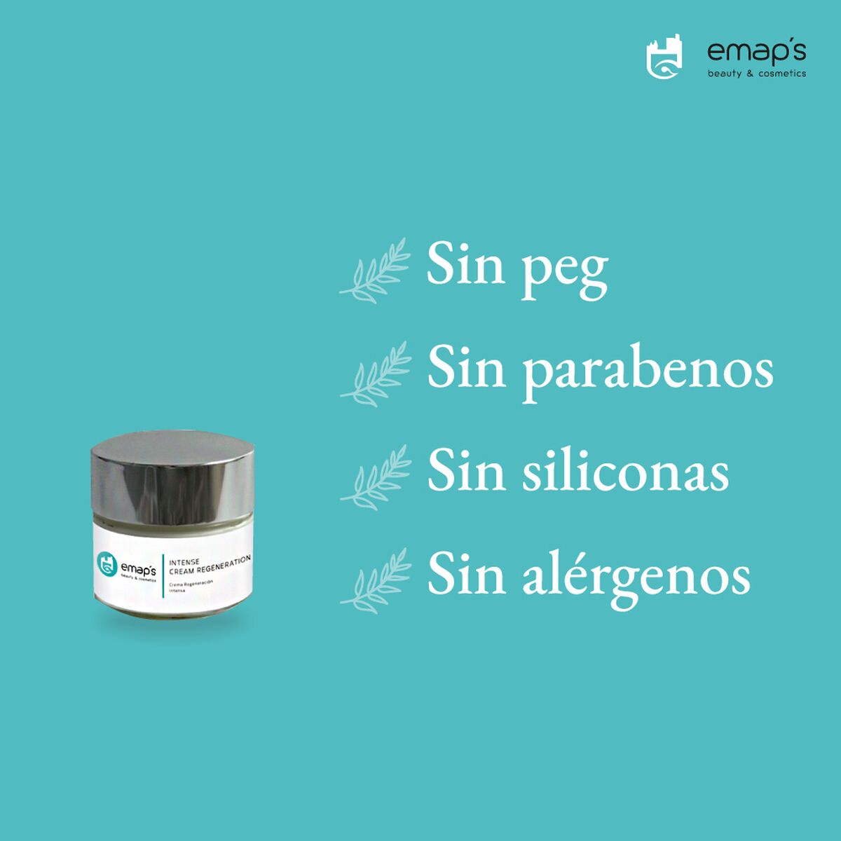 Day Cream Emap'S Beauty & Cosmetics 50 ml hudplejeemballage