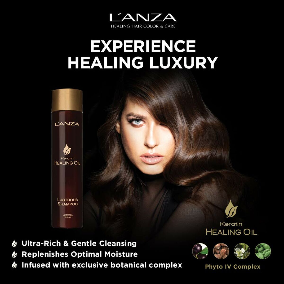 Shampoo L'ANZA 300 ml shampooflaske