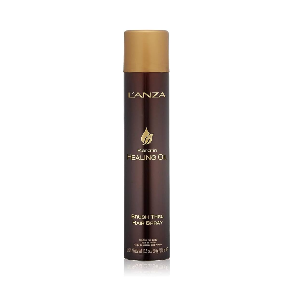 Hårolie L'ANZA Keratin Healing Oil 350 ml Opstrammende produktemballage