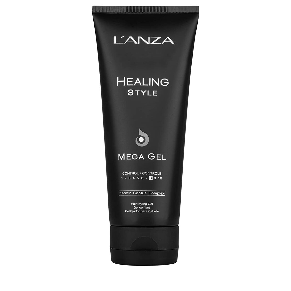 Ekstrastærk Top Gel L'ANZA Healing Style 200 ml hudplejeemballage