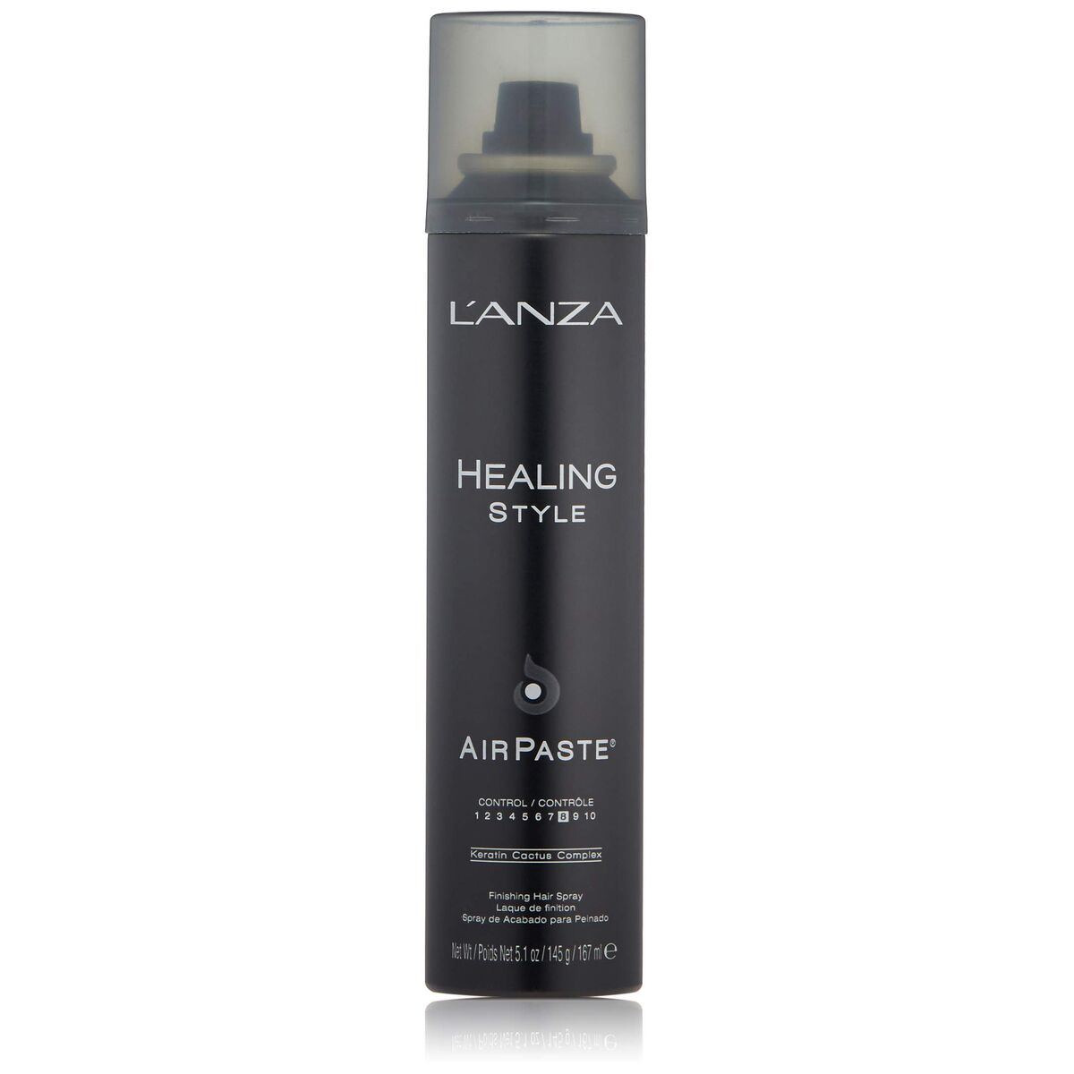Hårspray L'ANZA Healing Style produktemballage