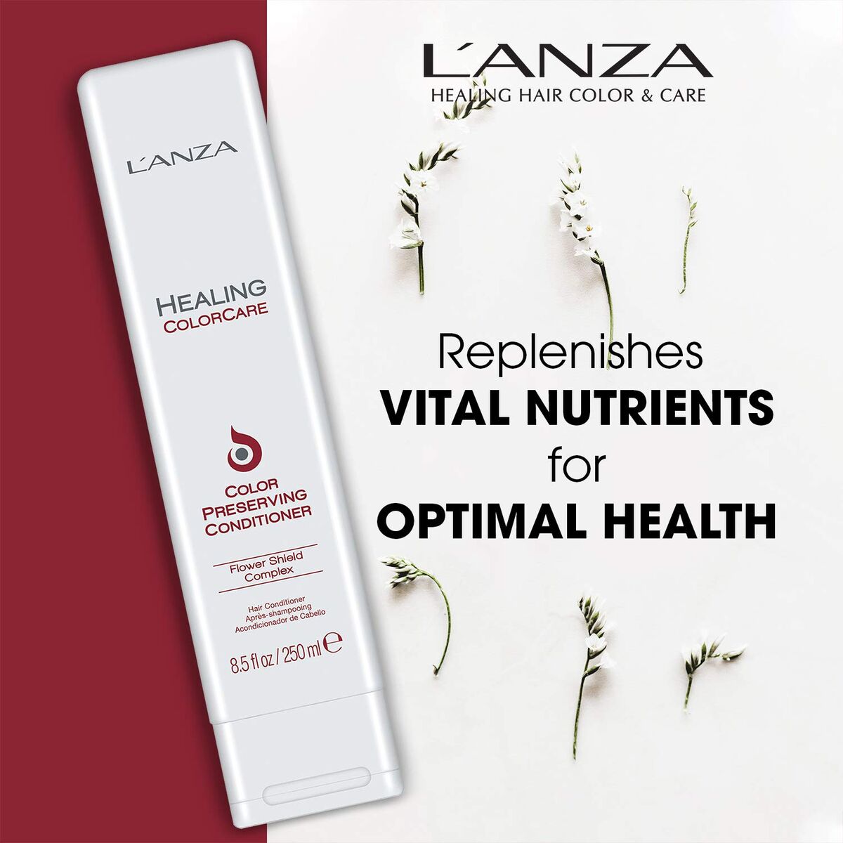 Balsam L'ANZA Healing Colorcare Orange 250 ml til kvinder balsamflaske