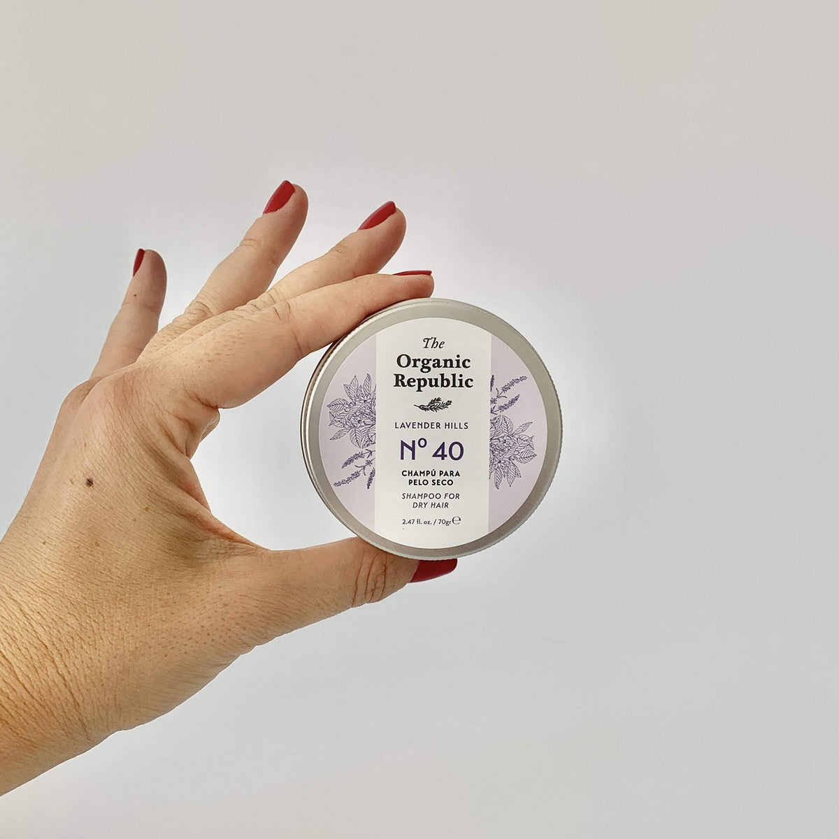 Shampoo Bar The Organic Republic Champú Sólido 70 g shampooflaske